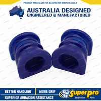 SuperPro 37mm Front Sway Bar Mount Bush Kit for Nissan Patrol Y62 2010-on