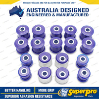 F+R Radius Arms Panhard Rods Bush Kit for Toyota LandCruiser 80 105 Offset bush