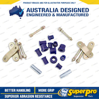 SuperPro Rear Greasable Shackle and Bushing Kit for Mitsubishi Triton MQ MR