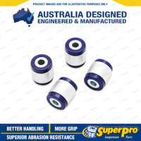 SuperPro Rear Control Arm Upper Inner & Outer Bush Kit for Hyundai Kona OS 21-On