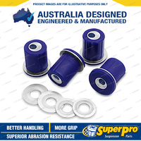 SuperPro Front Control Arm Upper Bush Kit Double Offset for Toyota Hilux GUN126R