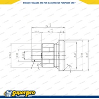 Rear Diff Mount Bush Kit for Ford Fairlane Fairmont Falcon LTD AU Tickford TE TL