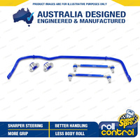 Front 24mm HD 2 Position Blade Adj Sway Bar and Link Kit for Skoda Octavia 5E