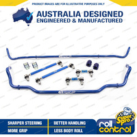 SuperPro Front and Rear 24mm and 18mm Adjustable Sway Bars for Kia Stinger CK