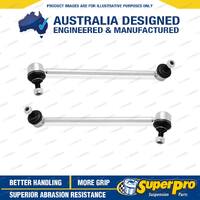 2 Pcs Front LH+RH SuperPro Sway Bar Links for Hyundai Accent MC 2005-2010