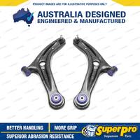 Front SuperPro Control Arm Lower Assembly Kit for Mazda 2 DE 2007-2015