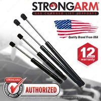 4 Pcs StrongArm Bonnet + Glass Gas Lift Struts for Jeep Cherokee KJ 2001-2006