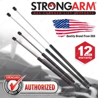 4 Pcs StrongArm Glass + Hatch Gas Lift Struts for Jeep Cherokee KK 2008-2013