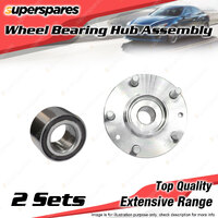 2x Front Wheel Bearing Hub Assembly for Mazda Atenza GH GY Axela Mazda3 BK BL