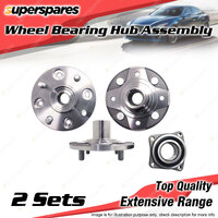 2x Front Wheel Bearing Hub Ass for Land Rover Freelander 2 2.2L 224DT I4 07-15