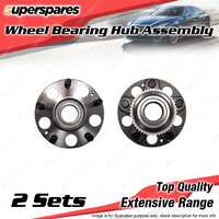 2x Rear Wheel Bearing Hub Assembly for Honda Civic FK FK5 1.8L 03/2017-On