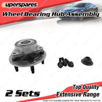 2x Front Wheel Bearing Hub Assembly for Cadillac XTS 3.6L LFX 227kW FWD