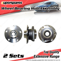 2x Front Wheel Bearing Hub Ass for Cupra Ateca 5F Leon KL Hub Rear Pilot 80mm