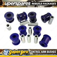 Front SuperPro Control Arm Bush Kit for Jeep Wrangler JK 2007-on Premium Quality