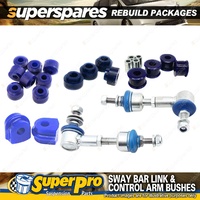 Front SuperPro Control Arm Sway Bar Bush Kit for Patrol Y61 GU Cab Coil Coil ABS