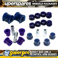 Front SuperPro Control Arm Sway Bar Bush Kit for Pajero NA NB NC ND NE NF NG