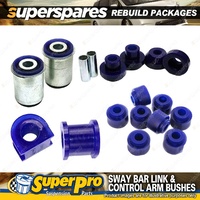 Front SuperPro Control Arm Sway Bar Bush Kit for Ford Falcon XC XD 1976-1980