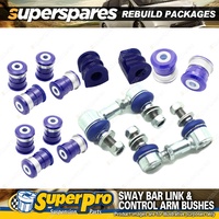 Rear SuperPro Control Arm Sway Bar Bush Kit for Nissan Patrol Y62 2010-on