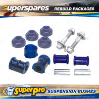 Full Front SuperPro Suspenison Bush Kit for Ford Festiva WB 1994-1996
