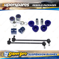 Front SuperPro Suspenison Bush Kit for Ford Focus MK3 LW LZ 2012-on