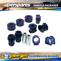 Full Front SuperPro Suspenison Bush Kit for Ford Orion Mk 3 1990-1993