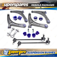 Front SuperPro Suspenison Bush Kit for Mitsubishi Lancer CJ CY 2007-2017