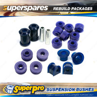 Front SuperPro Suspenison Bush Kit for Mitsubishi Sigma Scorpion GJ GK GL 82-87
