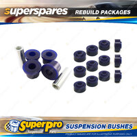 Front SuperPro Suspenison Bush Kit for Nissan Patrol G60 G61 1967-01/1977