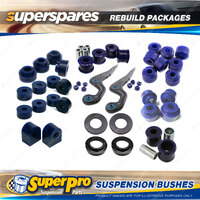 Front SuperPro Suspenison Bush Kit for Nissan Patrol Y61 GU Cab Coil Coil No ABS