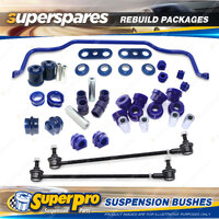 Front SuperPro Suspenison Bush Kit for Nissan Skyline R33 AWD GTR 93-1998