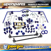 F+R SuperPro Suspenison Bush Kit for Holden Colorado RG 4WD 2WD Hi-Rider 12-13