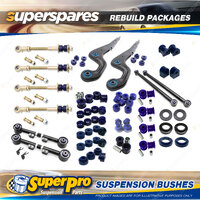Front + Rear SuperPro Suspenison Bush Kit for Nissan Patrol Y60 GQ Wagon 89-1997