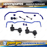 Front + Rear SuperPro Suspenison Bush Kit for Nissan Stagea WGC34 RWD 96-01