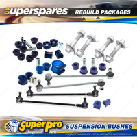 Front + Rear SuperPro Suspenison Bush Kit for Toyota Camry XV20 1997-2002