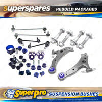 Front + Rear SuperPro Suspenison Bush Kit for Toyota Camry XV30 2002-2006