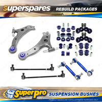 Front + Rear SuperPro Suspenison Bush Kit for Toyota Camry XV50 2011-2019