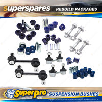 Front + Rear SuperPro Suspenison Bush Kit for Toyota Corolla E101 1991-1998