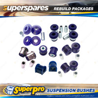 Front + Rear SuperPro Suspenison Bush Kit for Toyota Cressida MX83 1988-1993