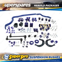 Front + Rear SuperPro Suspenison Bush Kit for Volkswagen Amarok T1 4Motion 22-On