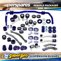 Rear SuperPro Suspenison Bush Kit for Ford Falcon BA BF II Sedan 06-08