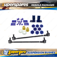 Rear SuperPro Suspenison Bush Kit for Ford Falcon AU 1 2 3 Wagon Ute Cab 98-02