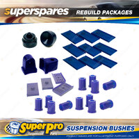 Rear SuperPro Suspenison Bush Kit for Holden F Series FJ 1948-1957