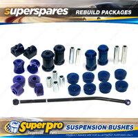 Rear SuperPro Suspenison Bush Kit for Holden Gemini TX TC TD TE TF TG 75-85