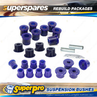 Rear SuperPro Suspenison Bush Kit for Holden Jackaroo UBS & 4WD 1981 - 1991