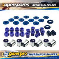 Rear SuperPro Suspenison Bush Kit for Holden Statesman HQ HX HZ 71-1980