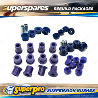 Rear SuperPro Suspenison Bush Kit for Mitsubishi Pajero NA NB NC ND NE 83-91