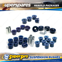 Rear SuperPro Suspenison Bush Kit for Nissan 200B 810 Excl. Sedan 77-81