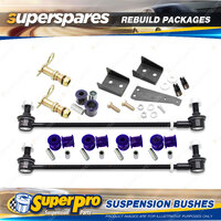 Rear SuperPro Suspenison Bush Kit for Nissan Navara NP300 4WD Dual Cab Coil Rear