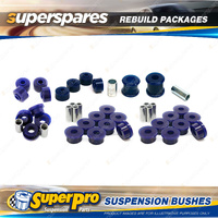 Rear SuperPro Suspenison Bush Kit for Toyota Corolla E70 E71 E72 Sedan 79-87
