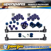 Rear SuperPro Suspenison Bush Kit for Toyota Corolla E95 1988-1995
